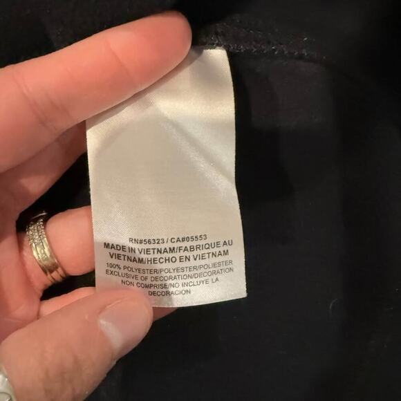 Nike Therma Fit 1/4 Zip Pullover Sweatshirt Mens Size Large Black/Red Athleisure - Picture 4 of 6